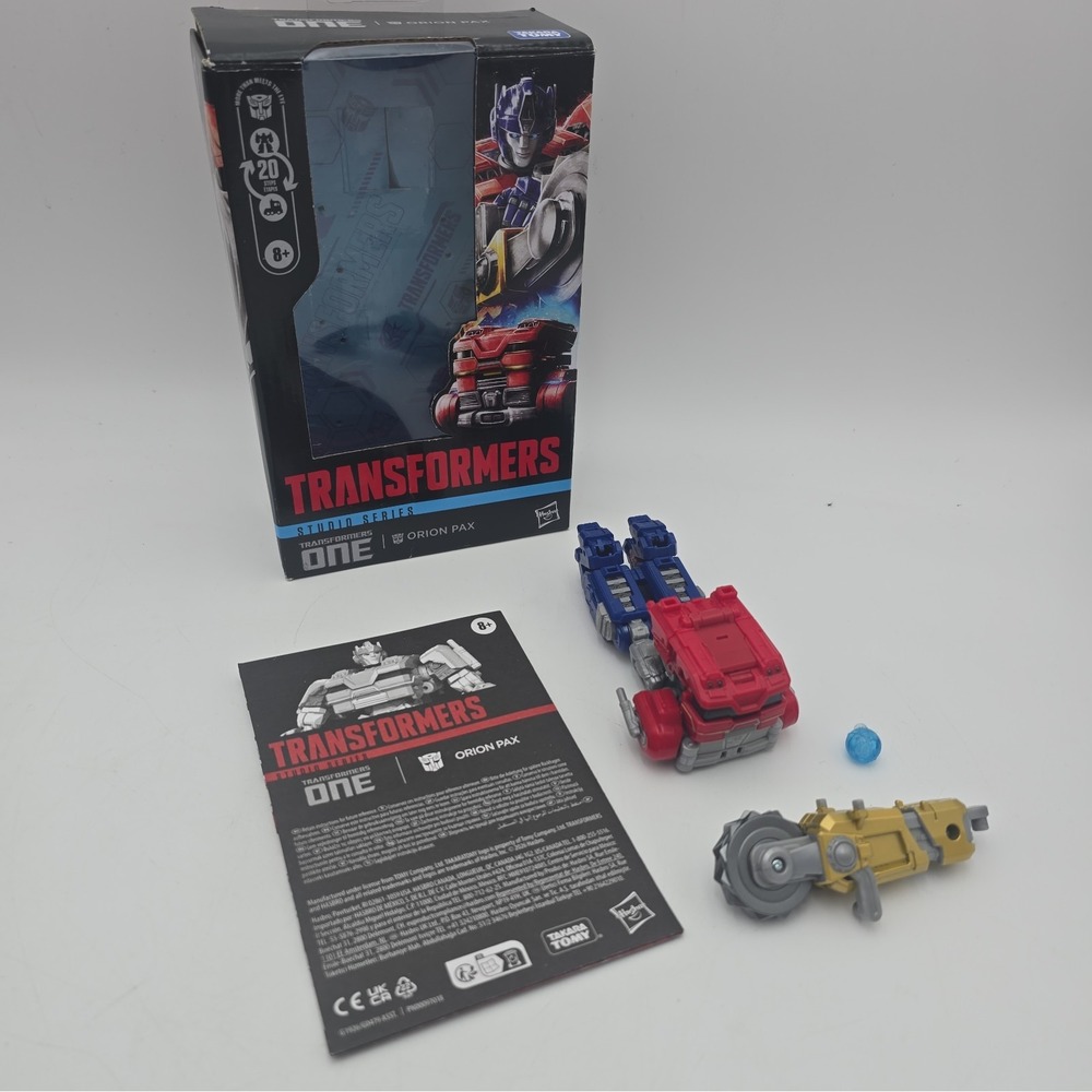Transformers Studio Series Transformers One Orion Pax Action Figure Hasbro